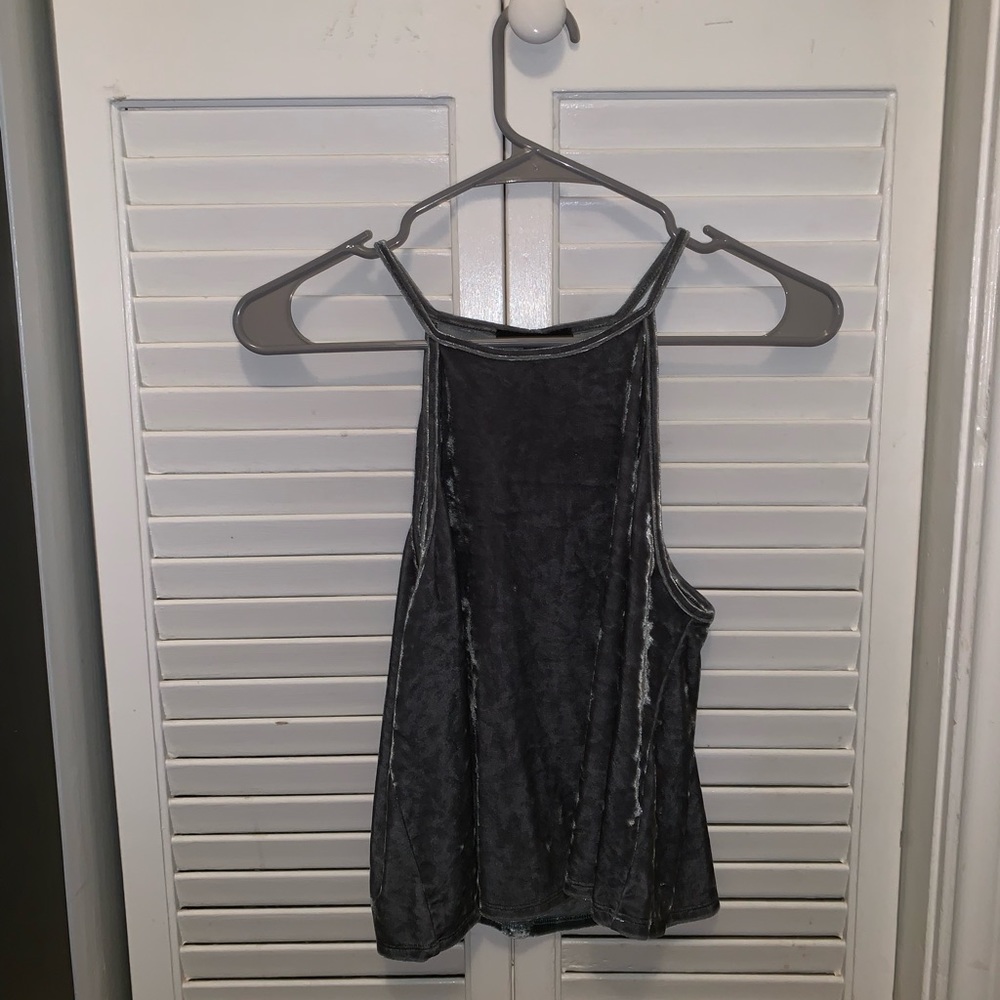 green velvet top from forever 21